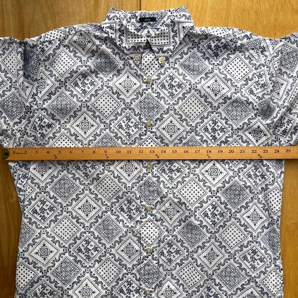 REYN SPOONER CLASSIC FLORAL PATTERN Men’s Cotton Hawaiian Shirt sz XL - Picture 9 of 10